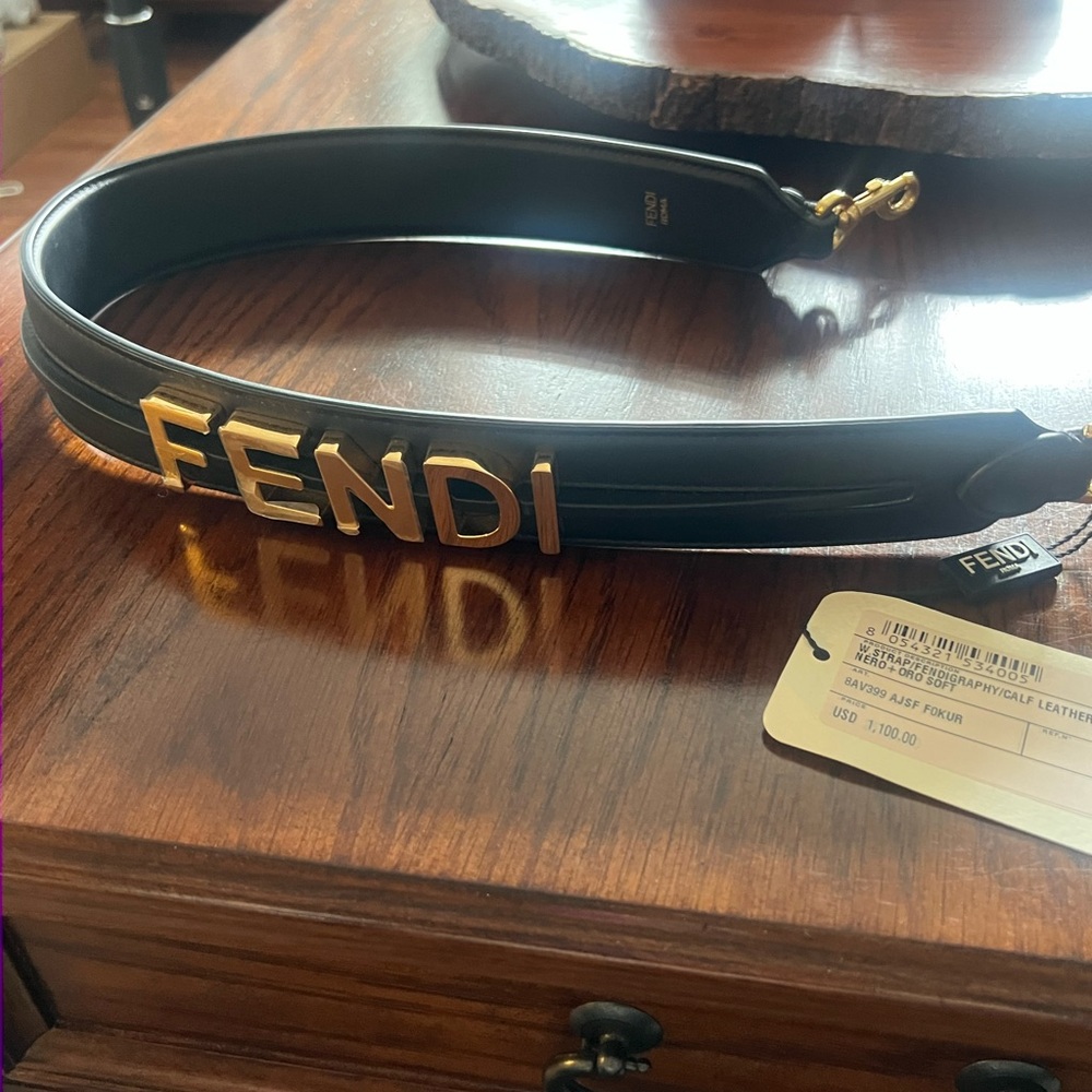 Fendi bag strap